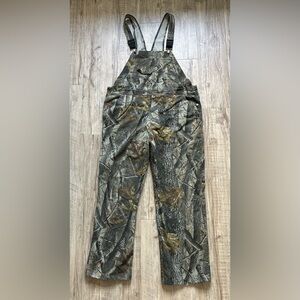 Mens camo Camouflage Overalls hunter hunting outdoorsy nature realtree cotton